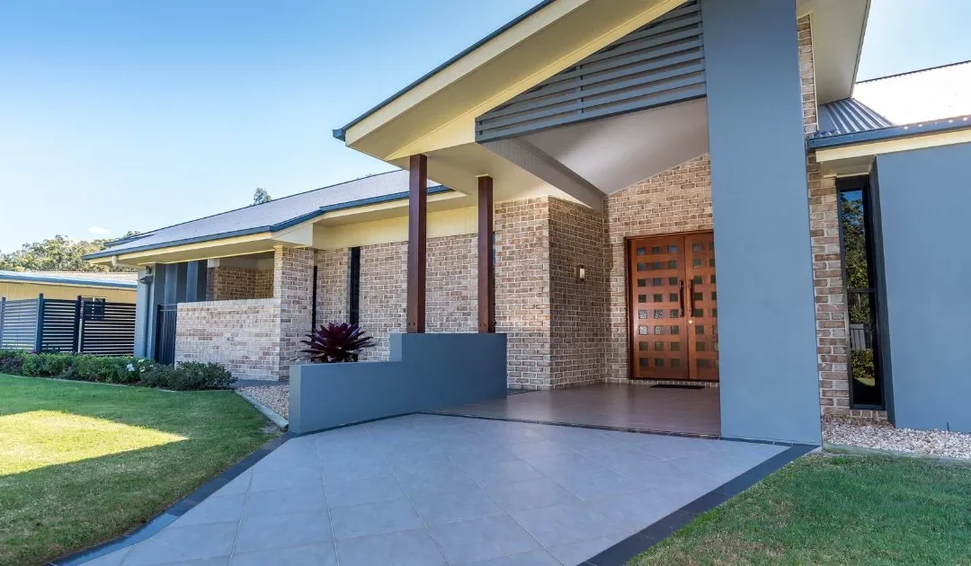 Single storey home design with modern Australian architecture, spacious layout, and stylish outdoor living space.