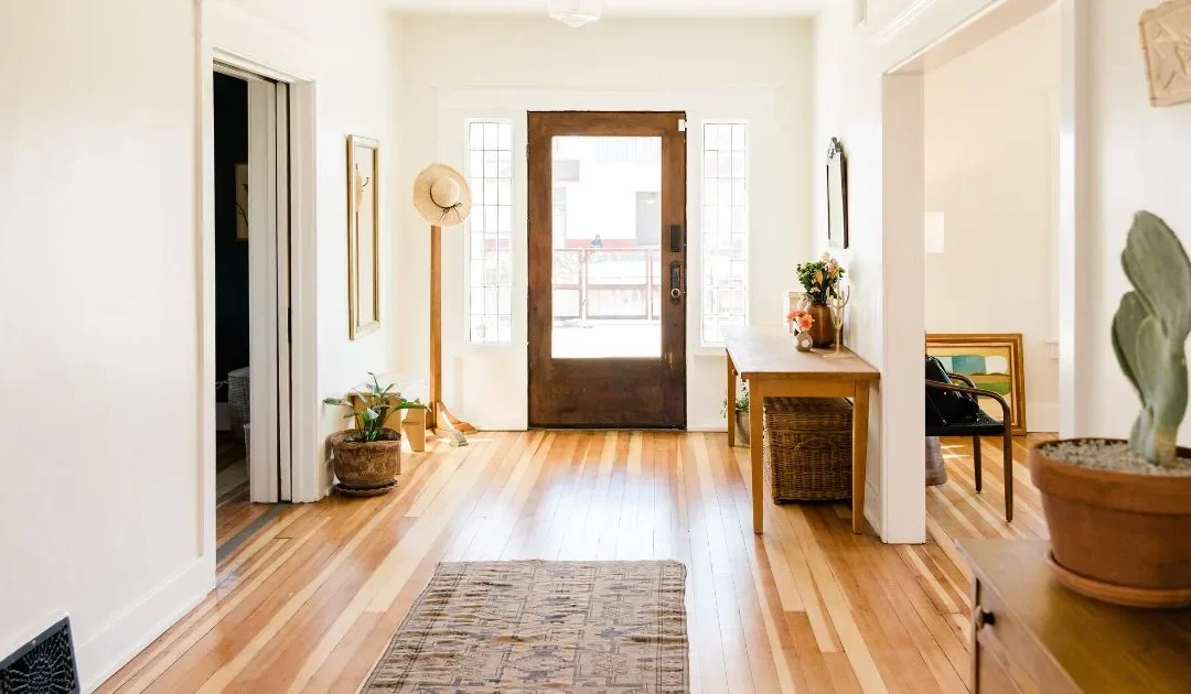 Modern Australian home feature wall with stylish contemporary design and natural textures.